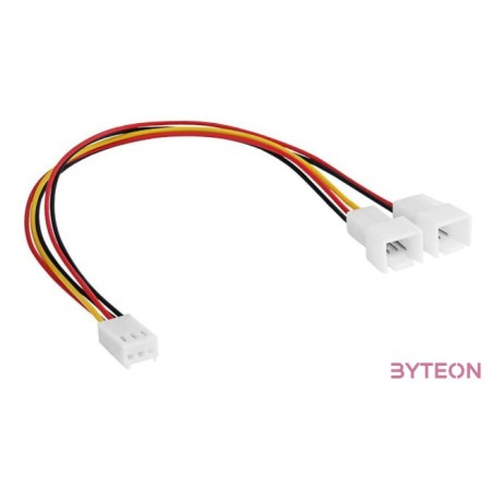 Akyga Power 3pin - Power 3pin PWM Power 3pin F,M adapter 0.2m