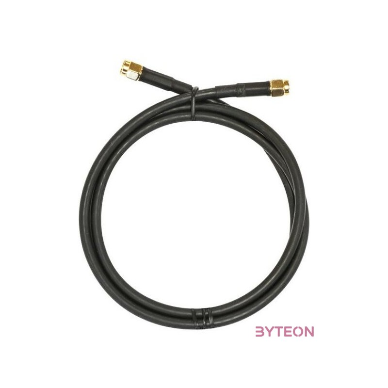 MikroTik SMASMA SMA - SMA M,M antenna kábel fekete