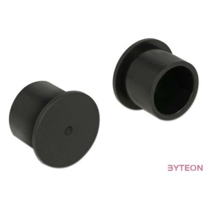 Delock F védősapka fekete 10db