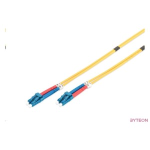 Digitus üvegszálas optikai patch kábel , duplex SM 9,125 OS2 LC , LC 2m