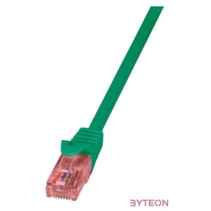LogiLink RJ45 CAT6 UTP M,M adatkábel 3m AWG24 zöld