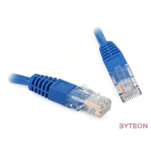 Gembird RJ45 CAT5e UTP M,M adatkábel 0.5m kék
