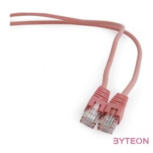 Gembird RJ45 CAT5e UTP M,M adatkábel 3m rózsaszín