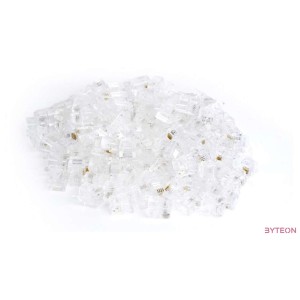 Gembird RJ25 csatlakozó dugó 6P4C 100db