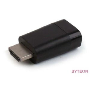 Gembird HDMI - VGA M,F adapter fekete