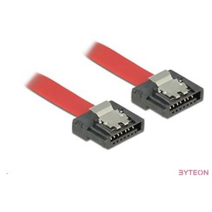 Delock SATA 3 F,F adatkábel 1m FLEXI piros