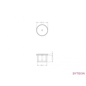 Delock SMA védősapka fehér 10db