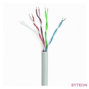 Gembird CAT5e UTP adatkábel 305m fali LSZH szürke