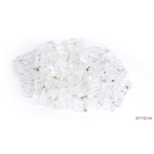 Gembird RJ25 csatlakozó dugó 6P4C 100db