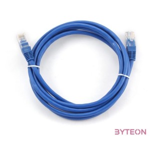 Gembird RJ45 CAT6 UTP M,M adatkábel 3m kék