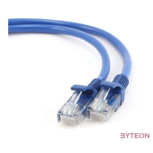 Gembird RJ45 CAT5e UTP M,M adatkábel 0.5m kék