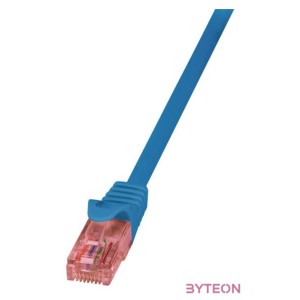 LogiLink RJ45 CAT6 UTP M,M adatkábel 5m AWG24 kék