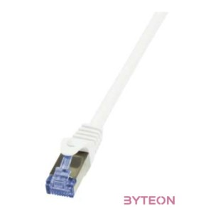 LogiLink RJ45 CAT6A S,FTP M,M adatkábel 10m AWG26 fehér