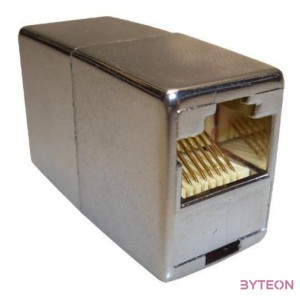 LogiLink RJ45 CAT5e UTP F,F toldó fém lengő