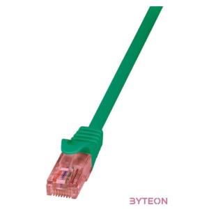 LogiLink RJ45 CAT6 UTP M,M adatkábel 3m AWG24 zöld