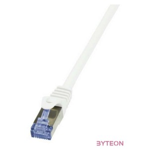 LogiLink RJ45 CAT6A S,FTP M,M adatkábel 10m AWG26 fehér