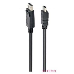 Gembird Displayport - HDMI M,M video jelkábel 10m fekete