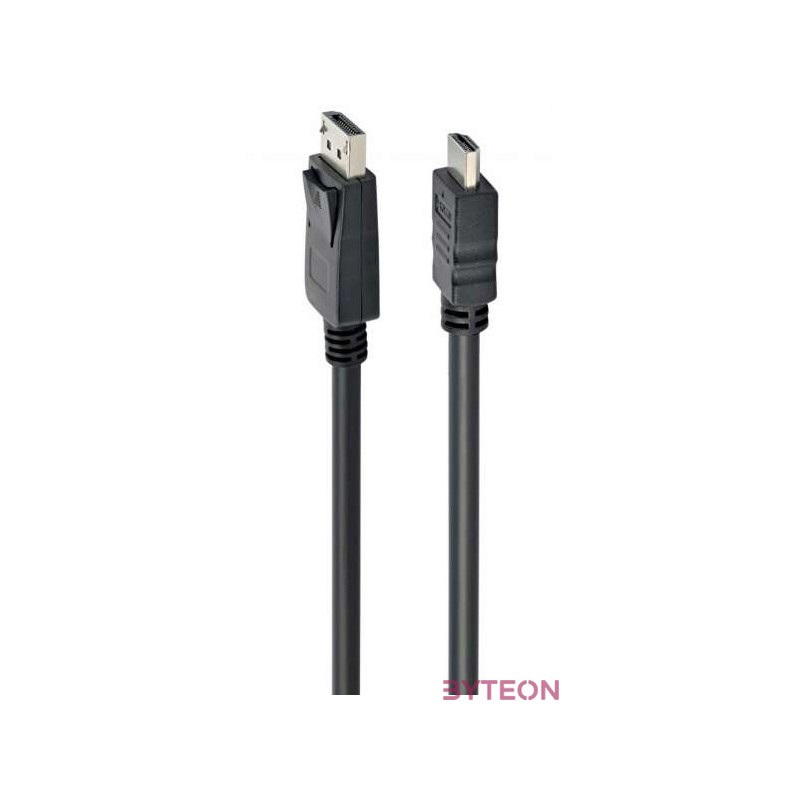 Gembird Displayport - HDMI M,M video jelkábel 10m fekete