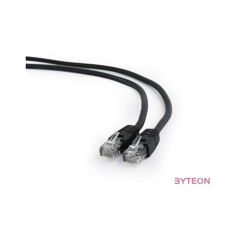 Gembird RJ45 CAT6 UTP M,M adatkábel 2m fekete