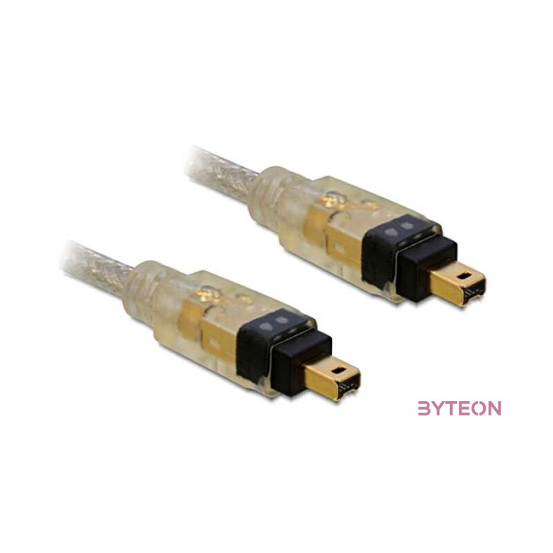 Delock Firewire 4pin M,M adatkábel 1m