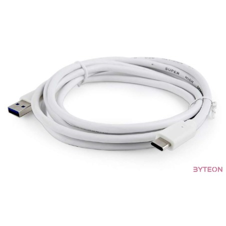 Gembird USB C - USB 3.0 A M,M adatkábel 1.8m fehér