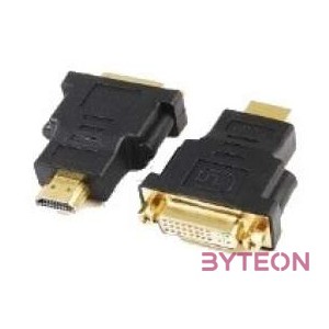 Gembird HDMI - DVI-D M,F adapter fekete