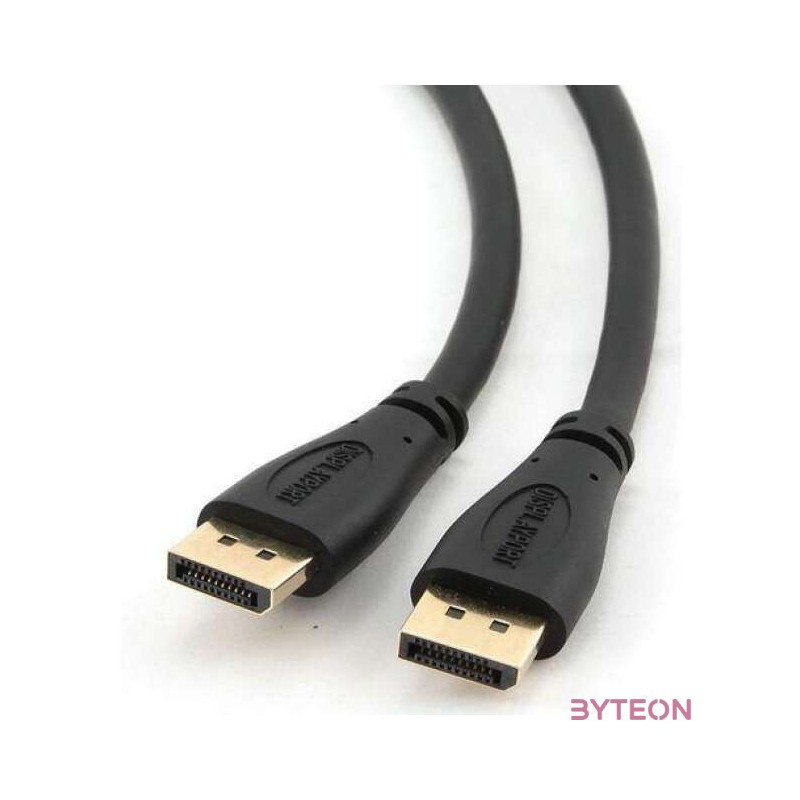 Gembird Displayport 1.2 M,M video jelkábel 1m fekete