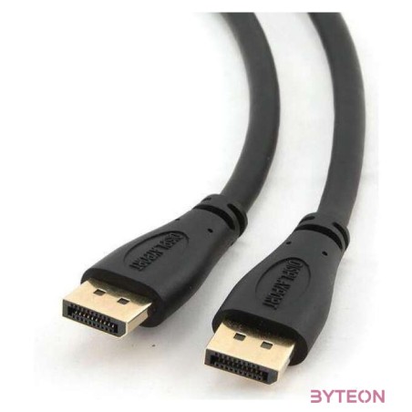 Gembird Displayport 1.2 M,M video jelkábel 1m fekete