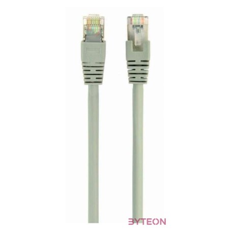 Gembird RJ45 CAT6A FTP M,M adatkábel 10m szürke LSZH