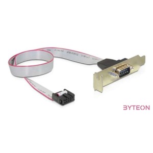 Delock Serial pinheader  - Serial RS-232 hátlapi kivezetés (low profile)