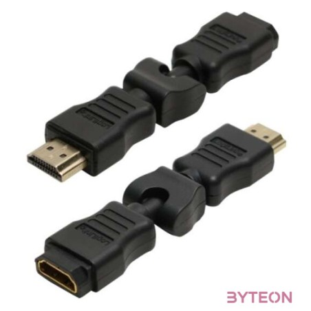 LogiLink HDMI M,F adapter 270° elforgatható fekete