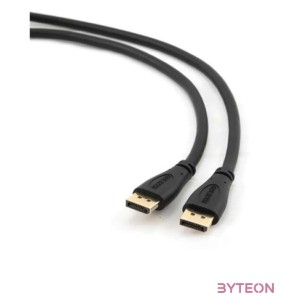 Gembird Displayport 1.2 M,M video jelkábel 1m fekete