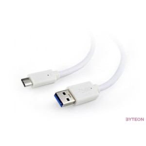 Gembird USB C - USB 3.0 A M,M adatkábel 3m fehér
