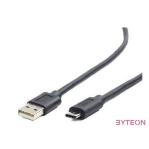 Gembird USB C - USB A M,M adatkábel 1.8m fekete