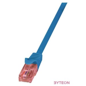 LogiLink RJ45 CAT6 UTP M,M adatkábel 2m AWG24 kék