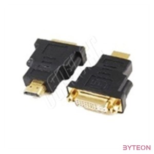 Gembird HDMI - DVI-D M,F adapter fekete