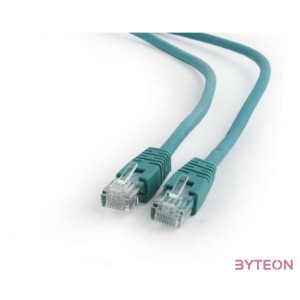 Gembird RJ45 CAT6 UTP M,M adatkábel 0.25m zöld
