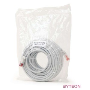 Gembird RJ45 CAT6A S,FTP M,M adatkábel 20m szürke LSZH