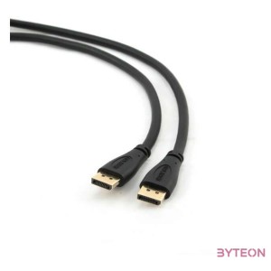 Gembird Displayport 1.2 M,M video jelkábel 1m fekete