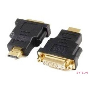 Gembird HDMI - DVI-D M,F adapter fekete