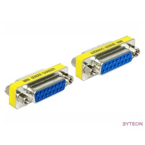 Delock Sub-D 15pin  F,F adapter