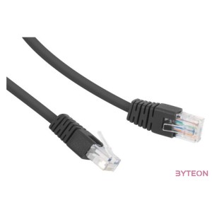 Gembird RJ45 CAT6 UTP M,M adatkábel 2m fekete