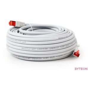 Gembird RJ45 CAT6A S,FTP M,M adatkábel 20m szürke LSZH