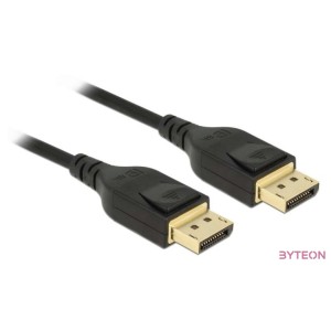 Delock DisplayPort 1.4 M,M video jelkábel 1m fekete