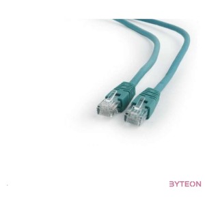 Gembird RJ45 CAT6 UTP M,M adatkábel 0.25m zöld