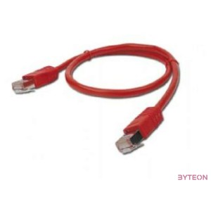 Gembird RJ45 CAT5e FTP M,F adatkábel 1m piros