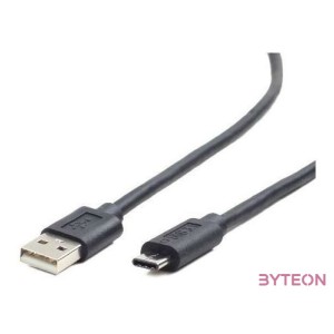 Gembird USB C - USB A M,M adatkábel 3m fekete