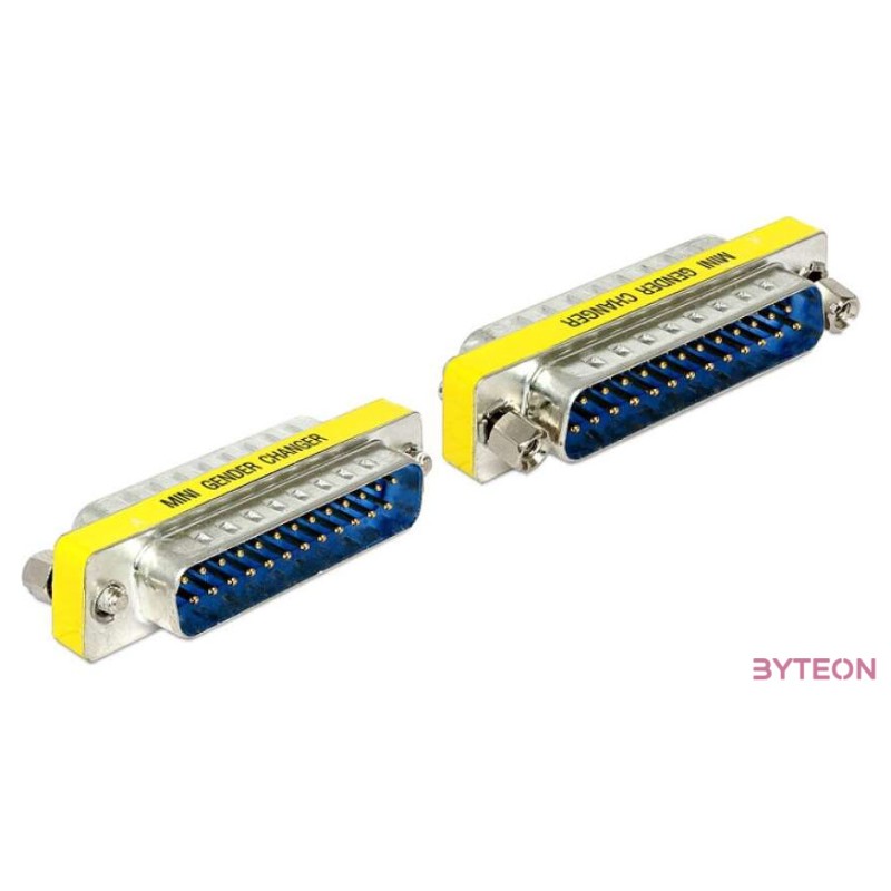 Delock Sub-D 25pin M,M adapter
