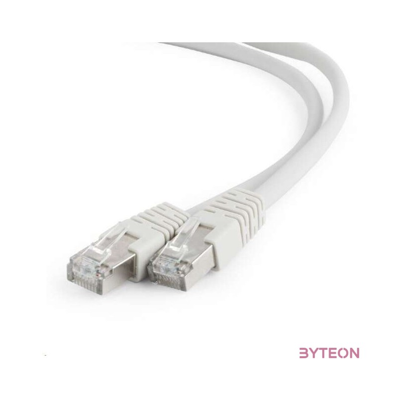 Gembird RJ45 CAT6A FTP M,M adatkábel 1.5m szürke LSZH