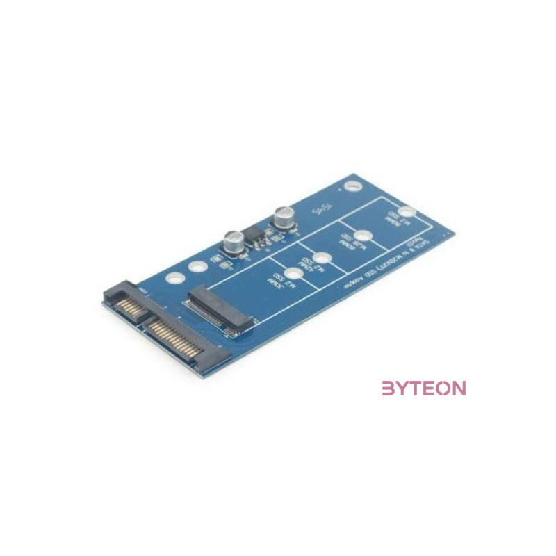 Gembird mSATA - M.2 NGFF M,F adapter
